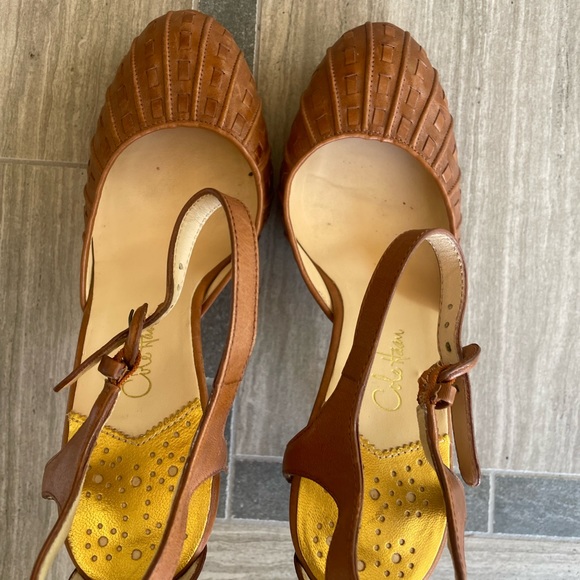 Cole Haan NikeAir Strappy Leather heels - Picture 2 of 7